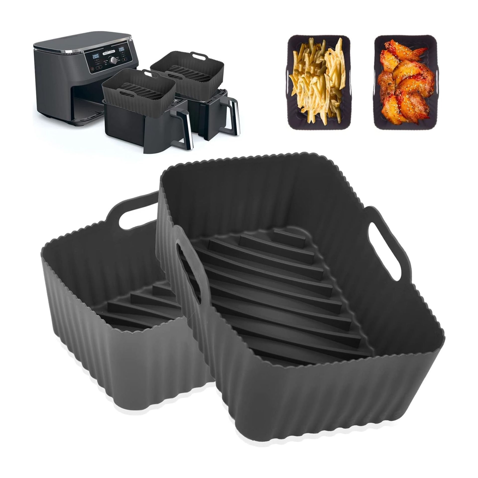 Silicone Air Fryer Liners for Ninja Foodi Air Fryer