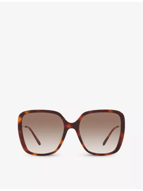 Ch0173s Square-Frame Acetate Sunglasses