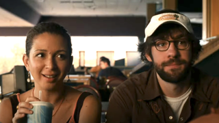 maya rudolph and john krasinski in away we go