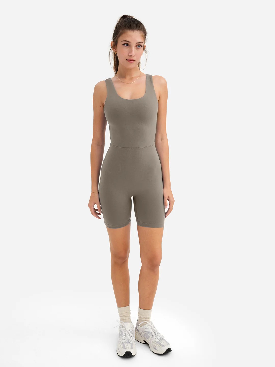 Organic stretching unitard