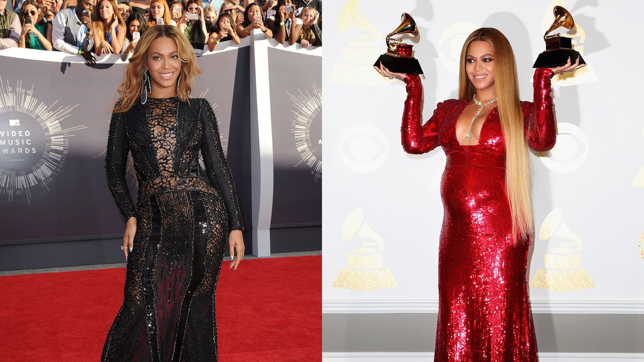 beyonce best red carpet fashion