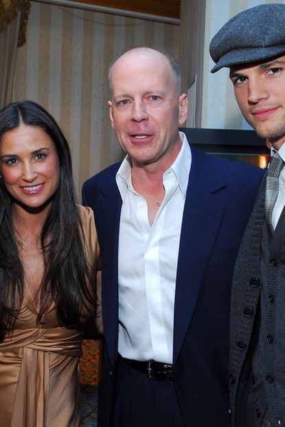 Demi Moore, Ashton Kutcher and Bruce Willis 