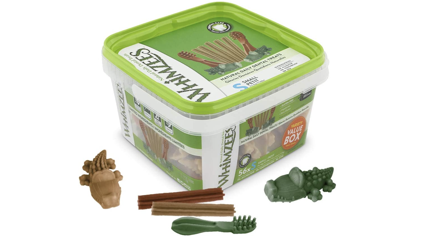 Whimzees dental treats for dogs