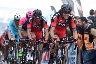 Daniel Oss chases in the 2015 Tour of Flanders (Watson)