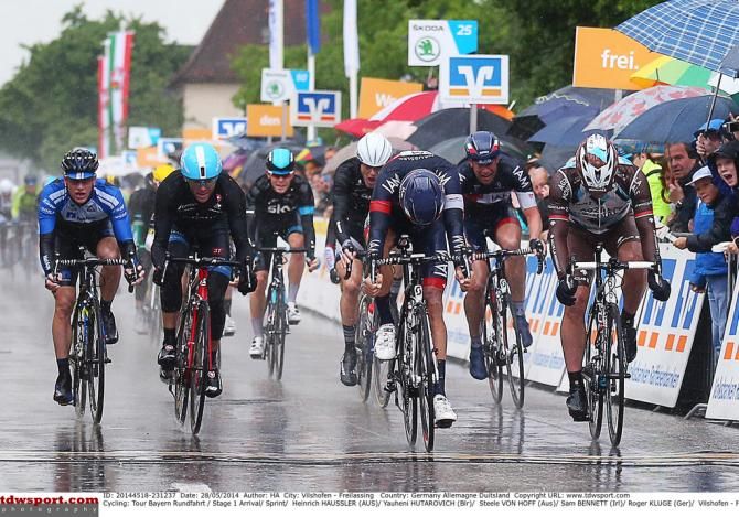 A wet finish to stage1