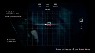 Resident Evil 3 3F Hallway locker code map
