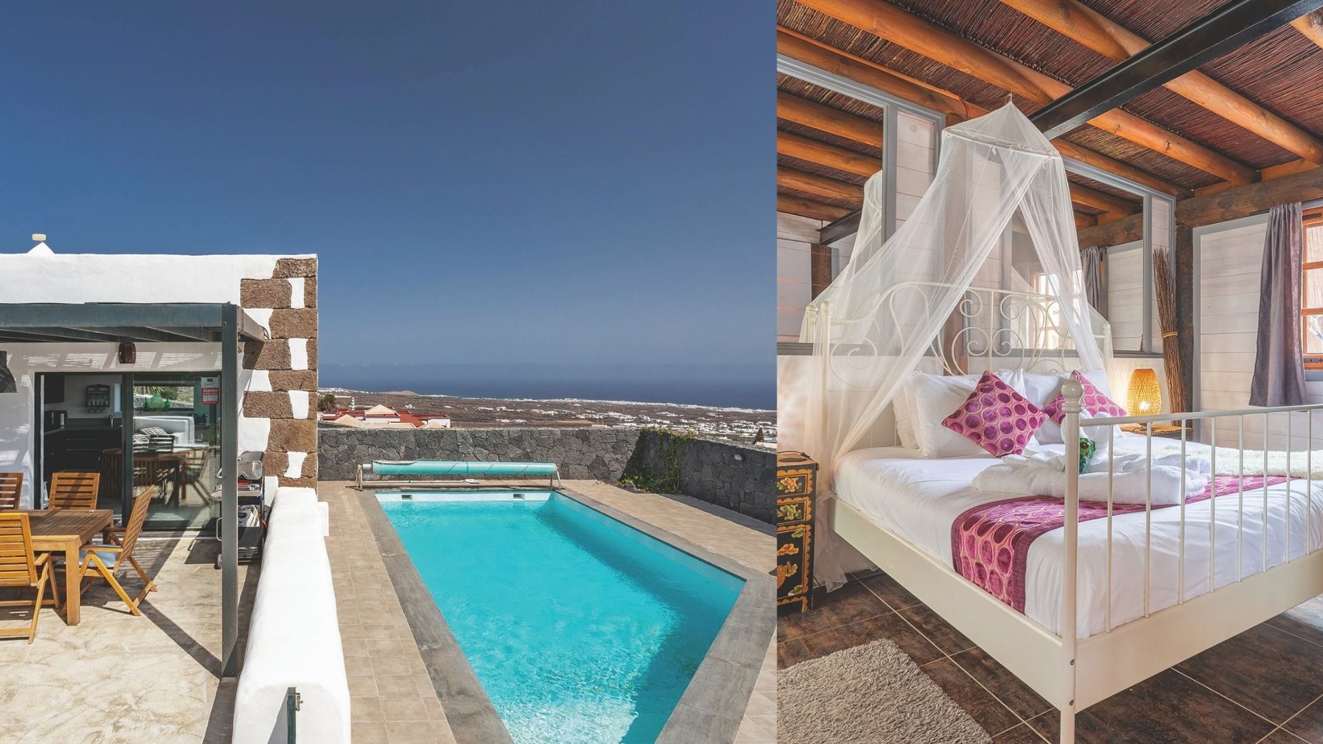 Fianca de Arrieta villas and pool in Lanzarote