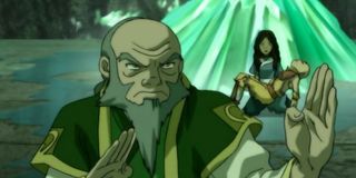 Iroh, Aang, and Katara