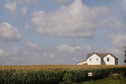 A farm in Iowa.