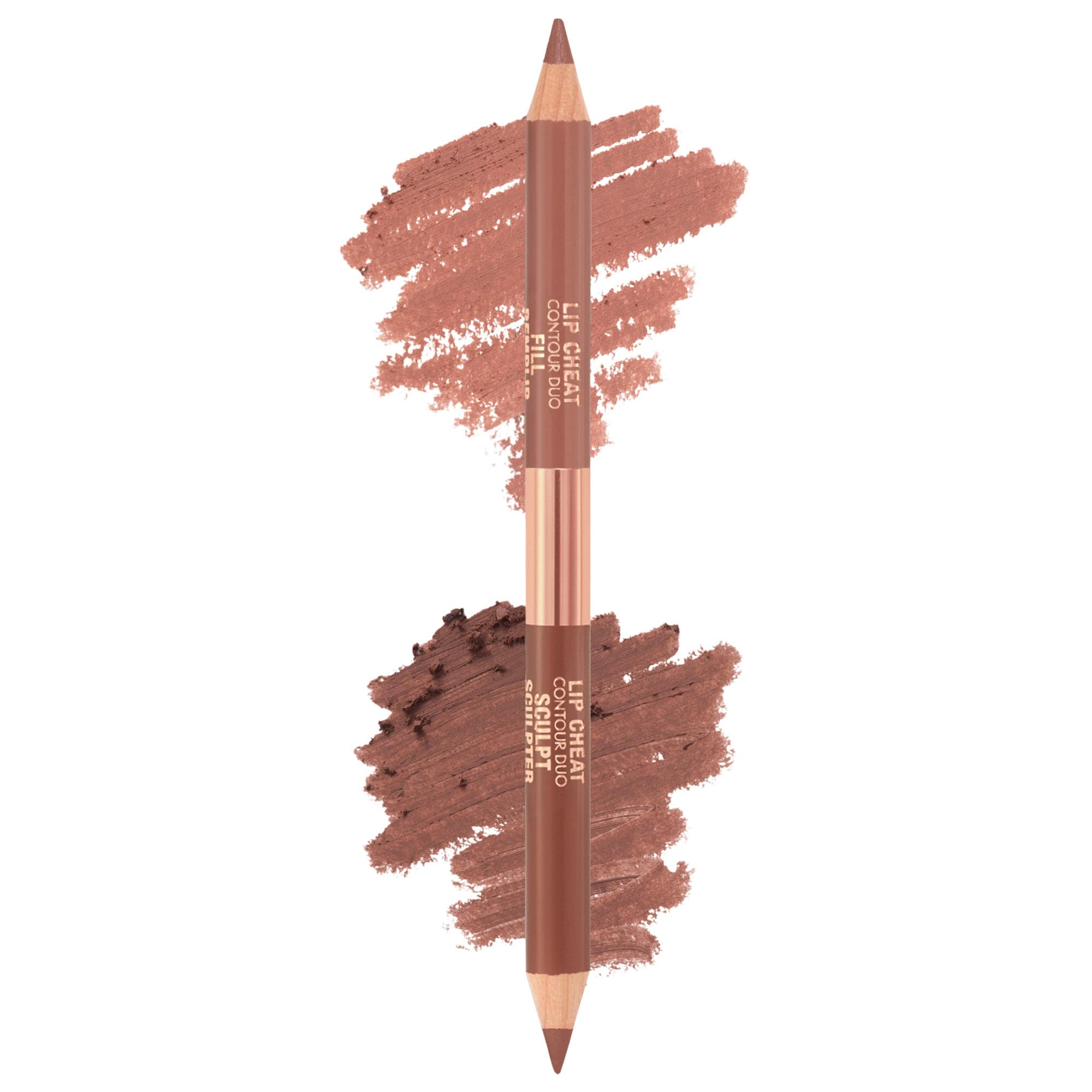 Super Nudes Lip Cheat Contour Duo Lip Liner - Medium