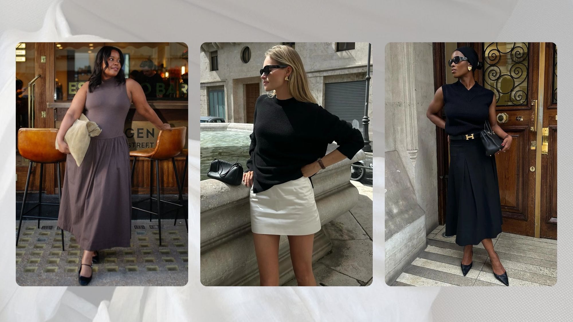 @styleidealist, @clairerose, @nlmarilyn
