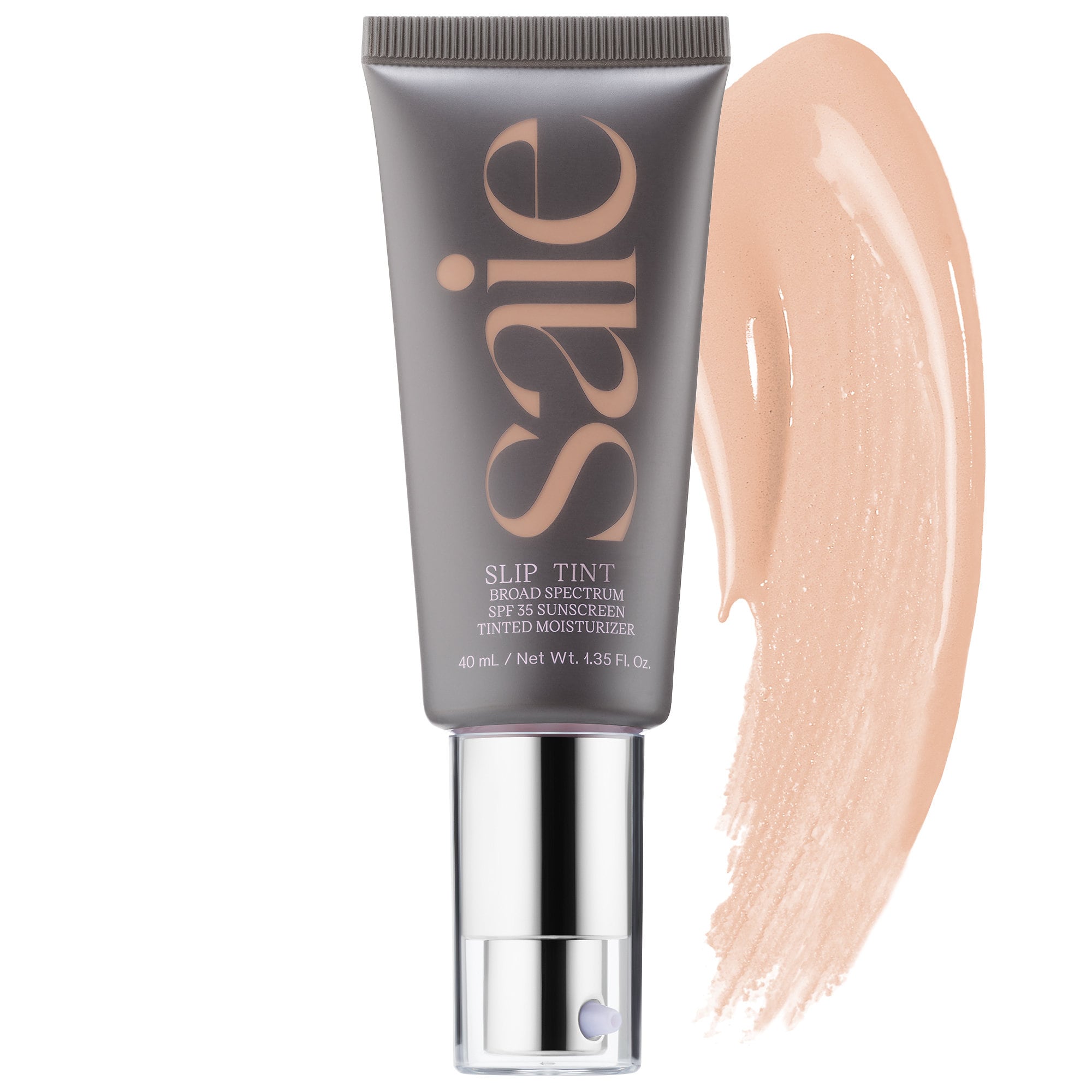 Slip Tint &ndash; Lightweight Tinted Moisturizer With Mineral Zinc Spf 35 and Hyaluronic Acid - Two