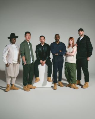 Group of designers part of Timberland Future73 project