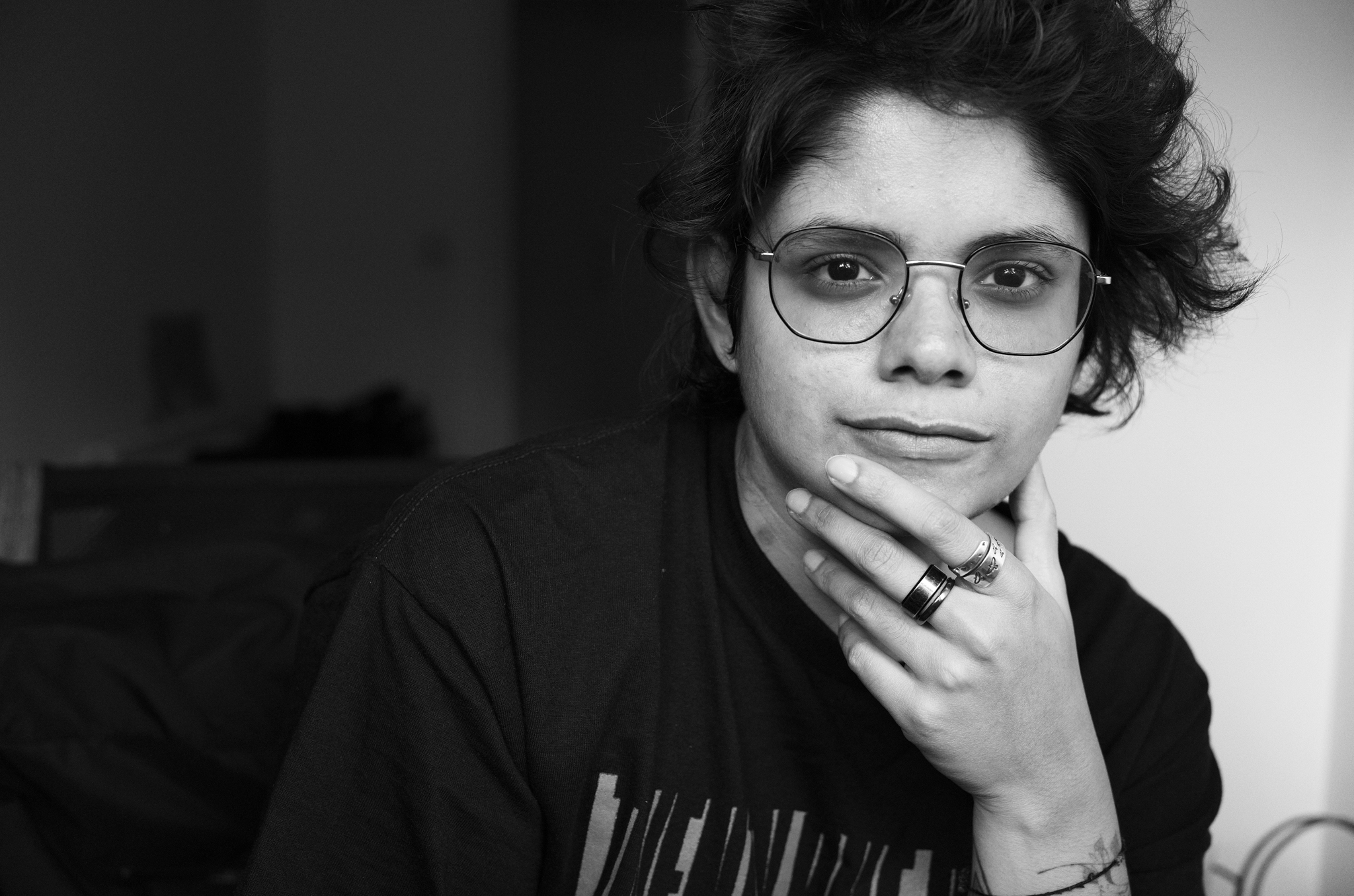 A photo of a person taken on a Leica M11-D rangefinder camera
