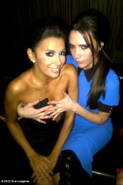 Victoria Beckham &amp; Eva Longoria - Victoria Beckham &amp; Eva Longoria&#039;s girls&#039; night out - Victoria Beckham - Eva Longoria - Marie Claire - Marie Claire UK