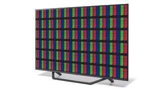 VA panel TV subpixels