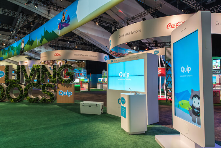 TiniFiber Powers Main Theater at DreamForce 16