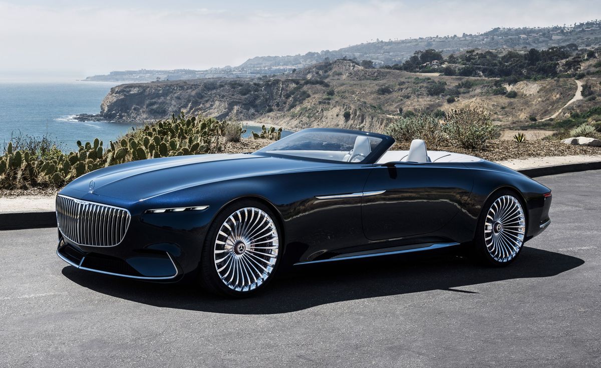First look: the Vision Mercedes-Maybach 6 Cabriolet