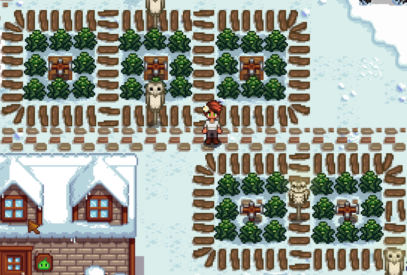 Stardew Valley mod - Six Winter Crops