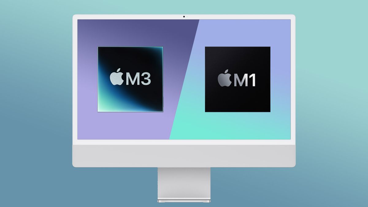 iMac, 2023, 24-inch 4.5K display, Apple M3, 256GB SSD, 8GB RAM, 8-core GPU