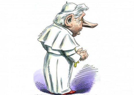Pope Benedict's Nixon-esque persona