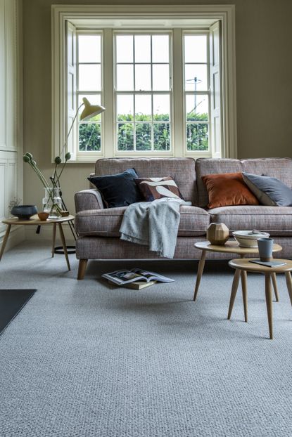 5 living room carpet ideas to cozy up your home for fall | Real Homes