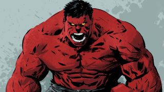 Marvel Comics artwork of Red Hulk