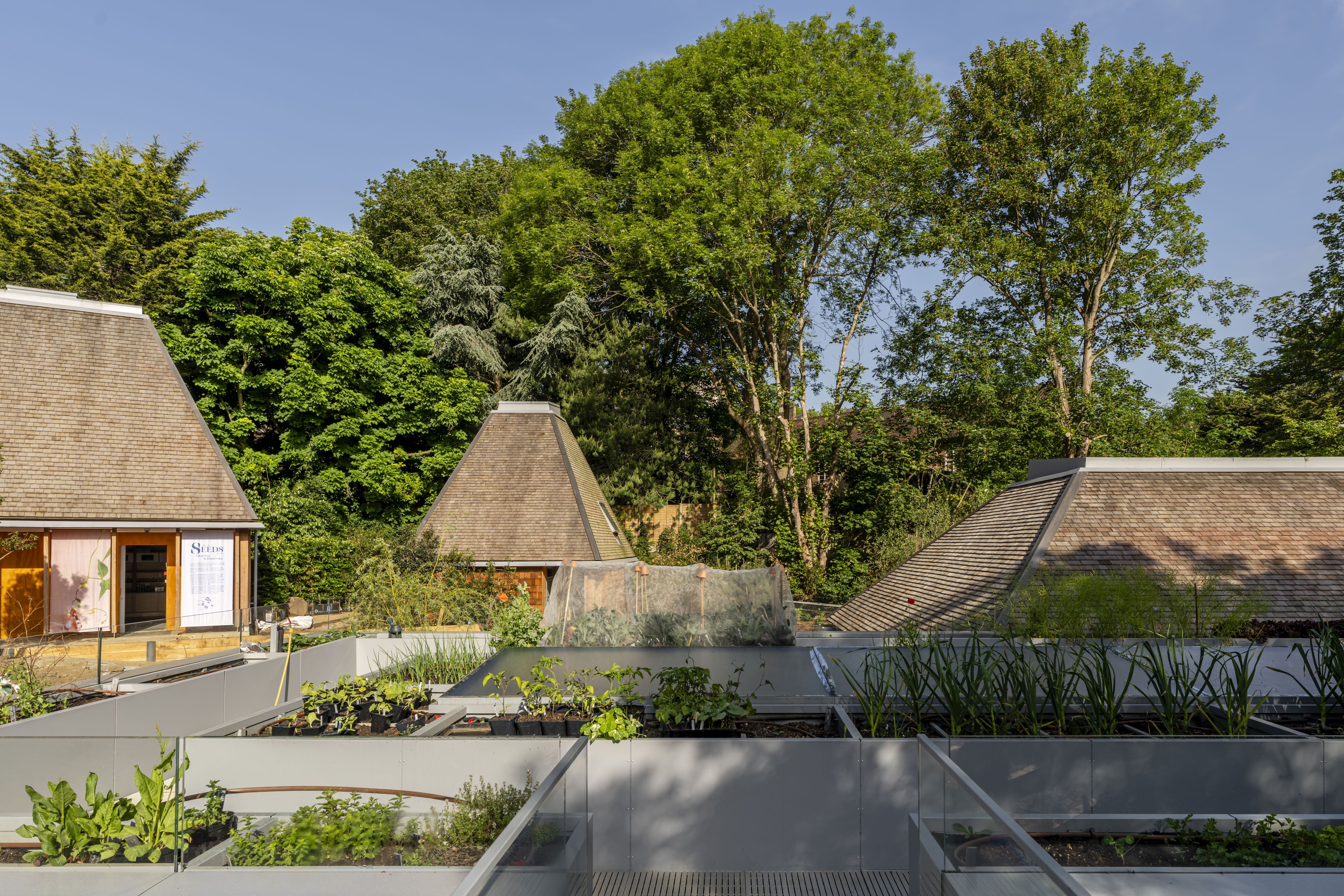 OmVed Gardens overview of structures
