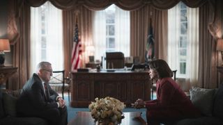 Robert De Niro and Angela Bassett in "Zero Day"