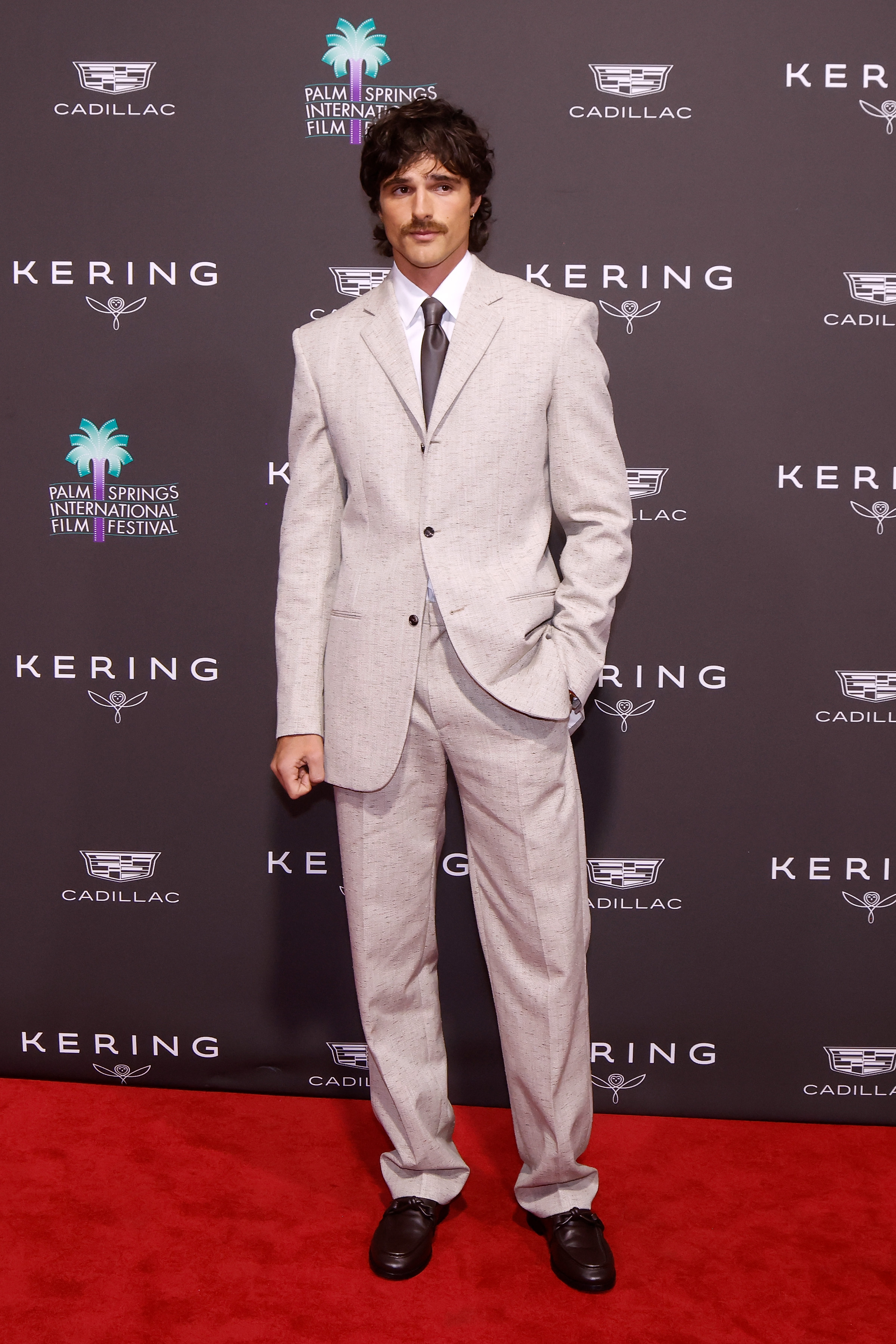 Jacob Elordi attends the 37th Annual Palm Springs International Film Festival Film Awards at Palm Springs Convention Center on January 03, 2026 in Palm Springs, California.