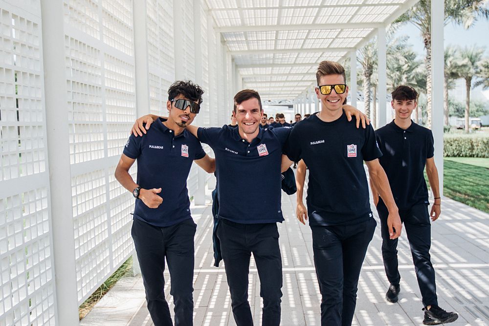 UAE Team Emirates training camp