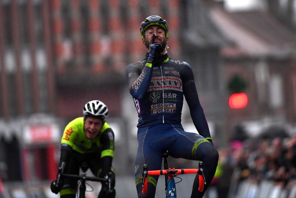Guillaume Van Keirsbulck (Wanty - Groupe Gobert) wins 2017 Le Samyn