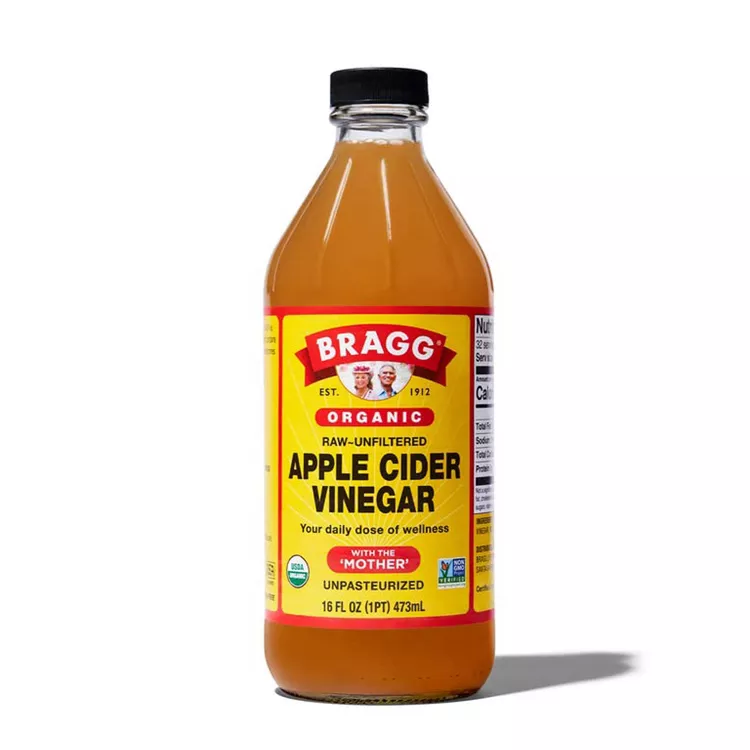 Bragg Usda Organic Raw Apple Cider Vinegar, With the Mother 16 Ounces Natural Cleanser, Promotes Weight Loss
