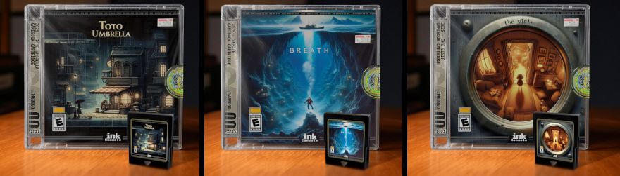 Ink Console gamebooks SD cards