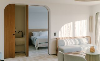 Hotel interior designed by Raphael Navot