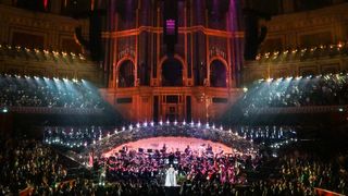 LONDON, ENGLAND - OCTOBER 23: (EXCLUSIVE COVERAGE) Raye performs on stage at The Royal Albert Hall on October 23, 2026 in London, England.