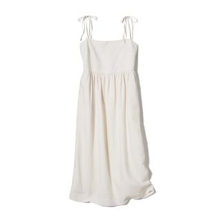 Linen Blend Camisole Dress