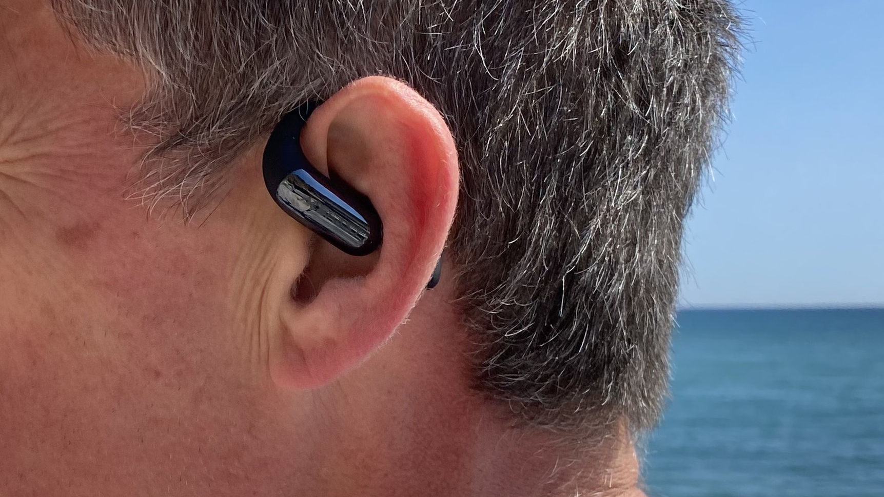 AceFast AceFit Earbuds in position
