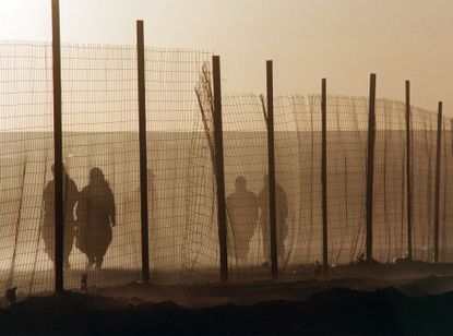 Migrants in Algeria.