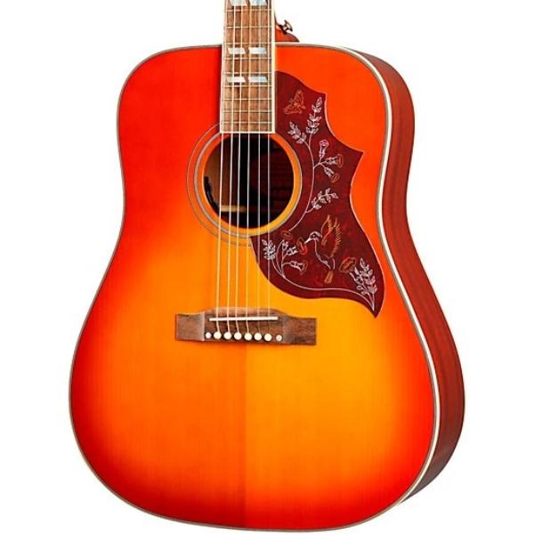 An Epiphone &amp;lsquo;Inspired by Gibson&amp;rsquo; Hummingbird acoustic guitar