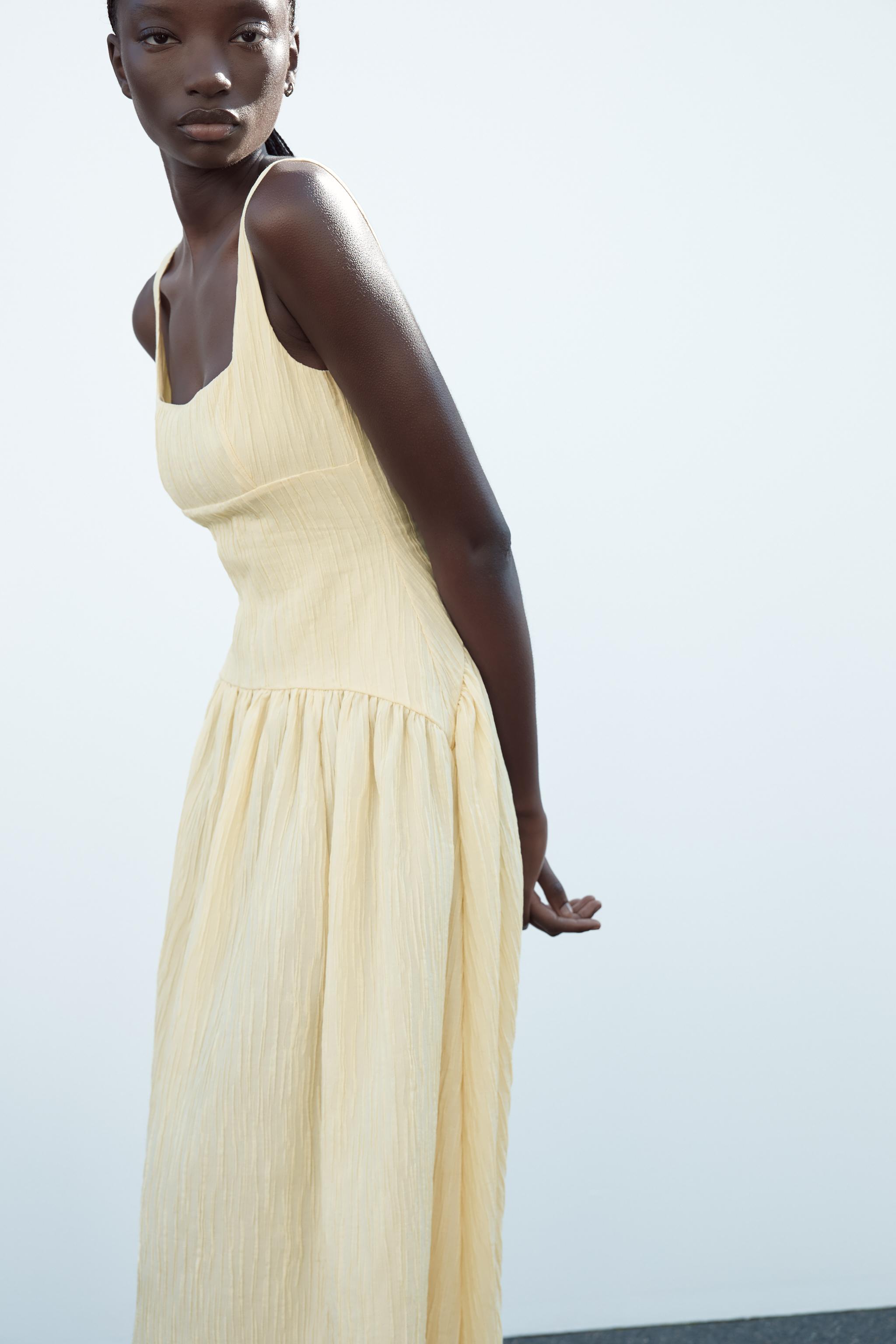 Textured Midi Dress