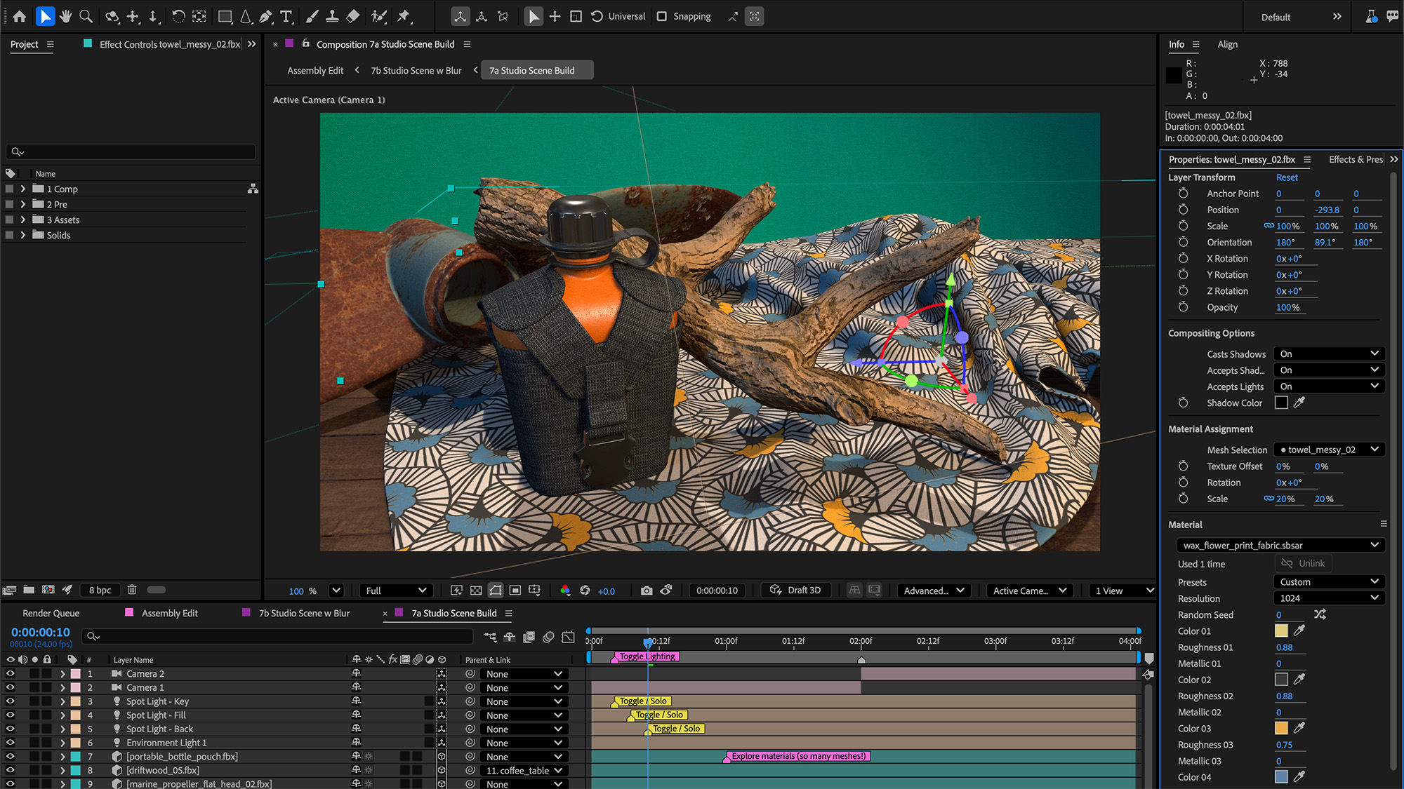 Adobe After Effects screenshot 