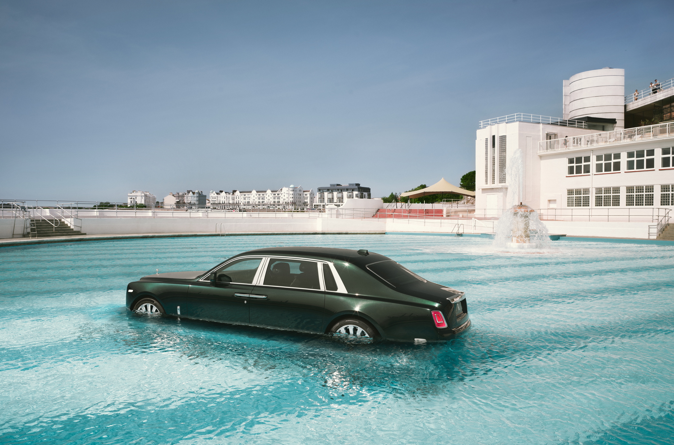 Once again, the phantom is in the pool.