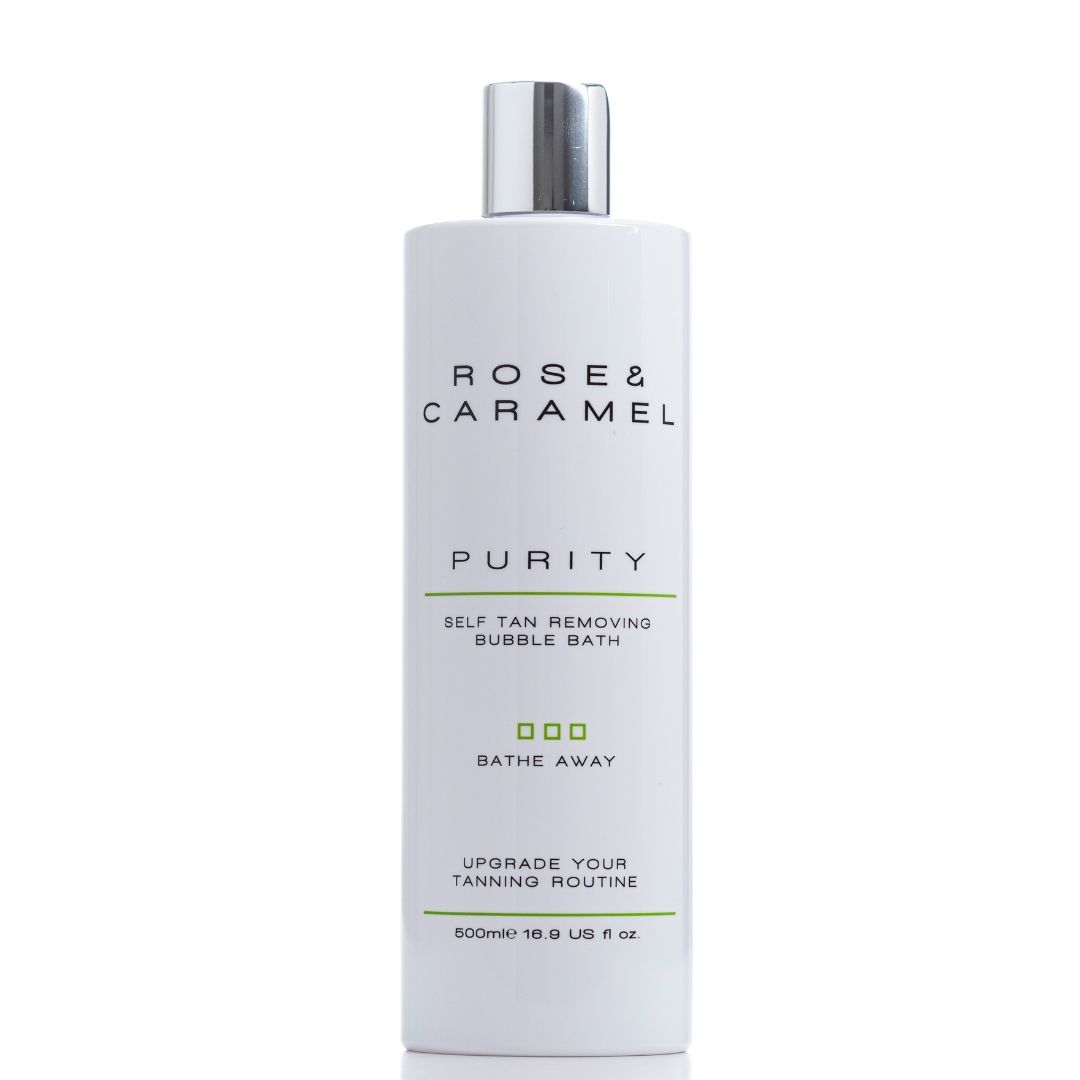Rose &amp;amp; Caramel Self Tan Removing Bubble Bath