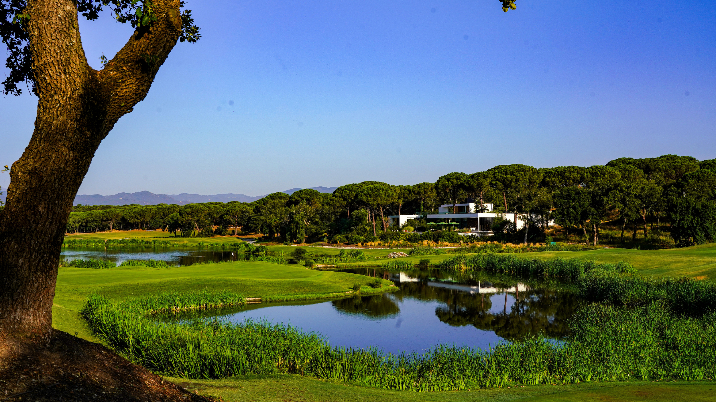 The 13th green at Camiral