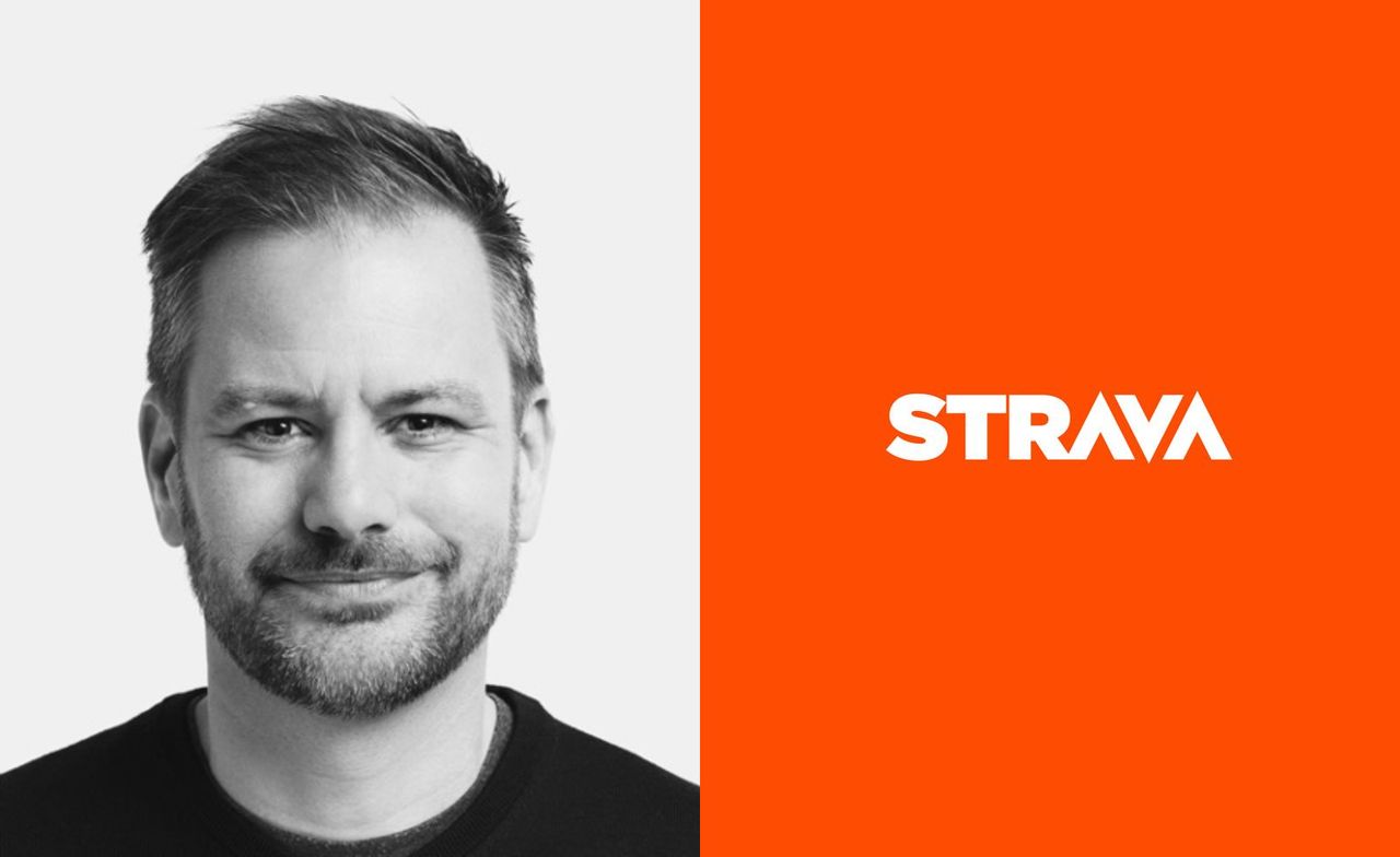 black and white portrait of Michael Martin, the new CEO of Strava