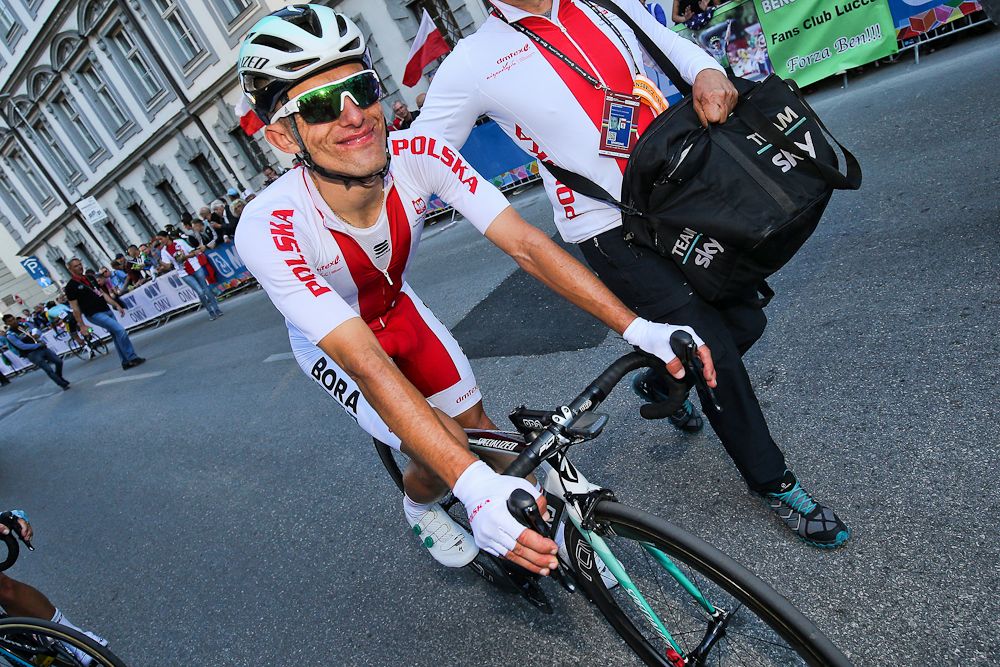 Rafal Majka after the elite men's road race