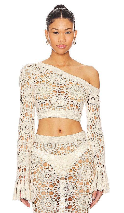 Luanne Cold Shoulder Top