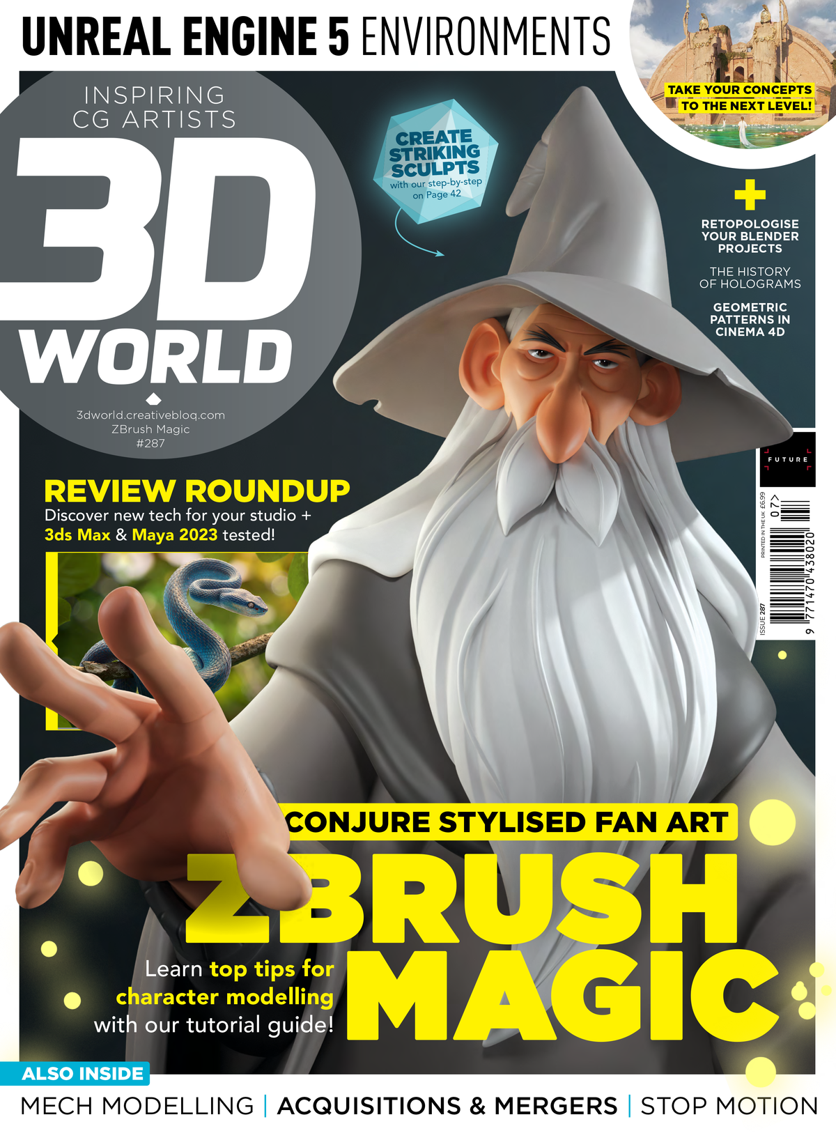 3D World 287