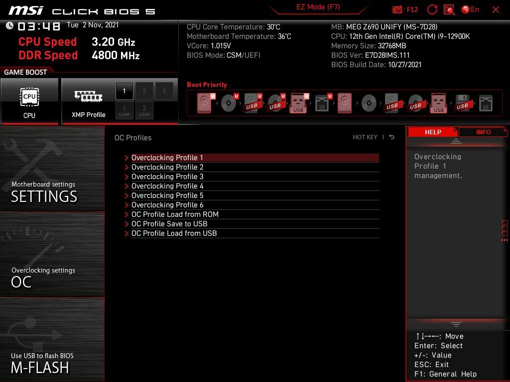 MSI MEG Z690 Unify